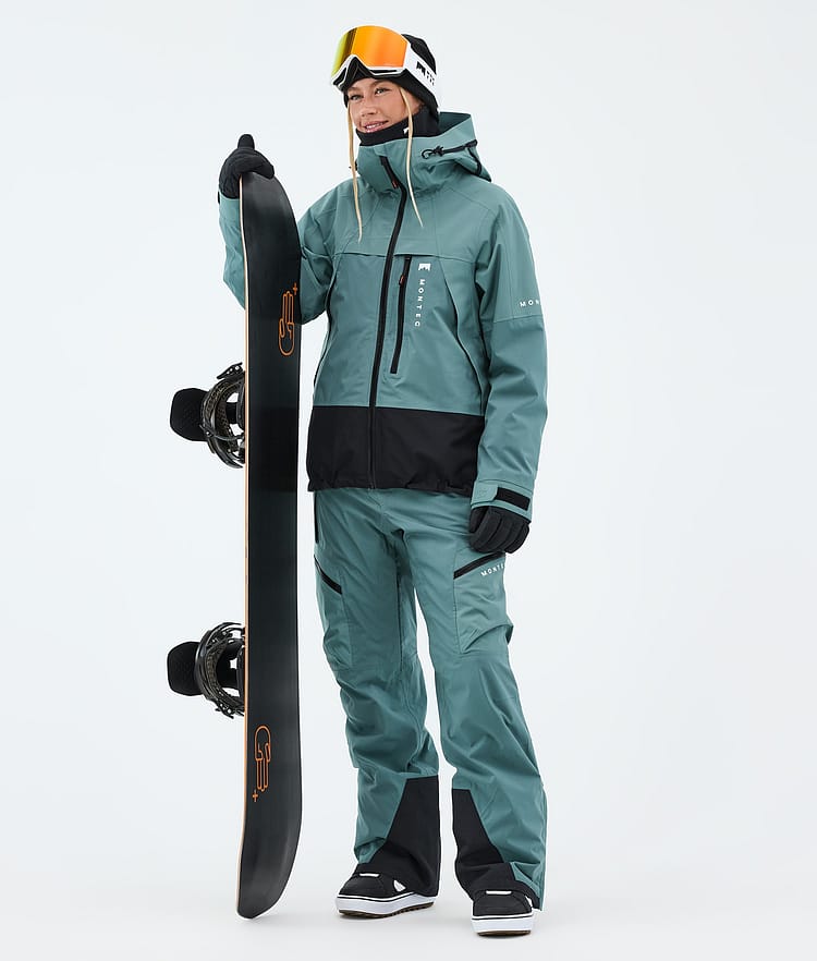 Oracle W Snowboardjacka Dam Atlantic/Black, Image 2 of 9
