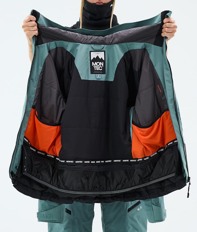 Oracle W Laskettelutakki Naiset Atlantic/Black, Image 9 of 9