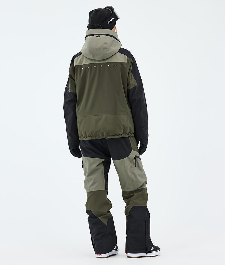 Oracle W Giacca Snowboard Donna Greenish/Black/Olive Green, Image 3 of 9
