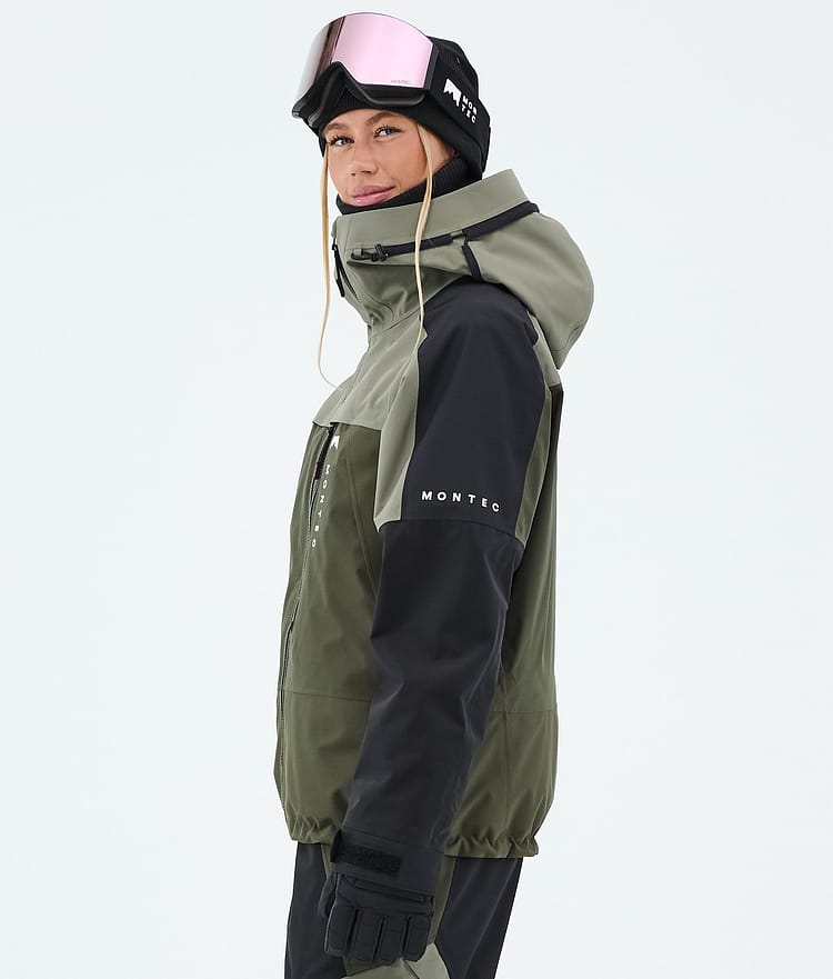 Oracle W Giacca Snowboard Donna Greenish/Black/Olive Green, Image 5 of 9