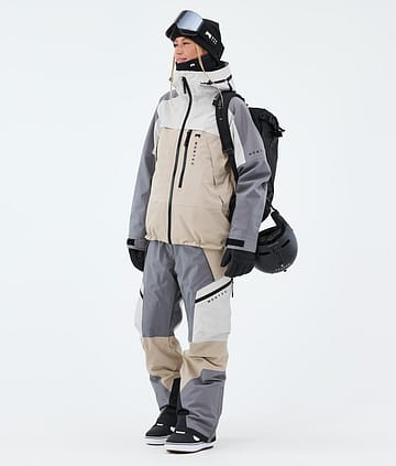 Oracle W Outfit Snowboard Donna Light Grey/Light Pearl/Sand