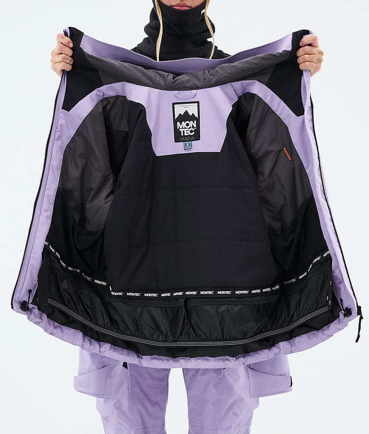 Sentinel W Giacca Snowboard Donna Faded Violet, Image 9 of 9