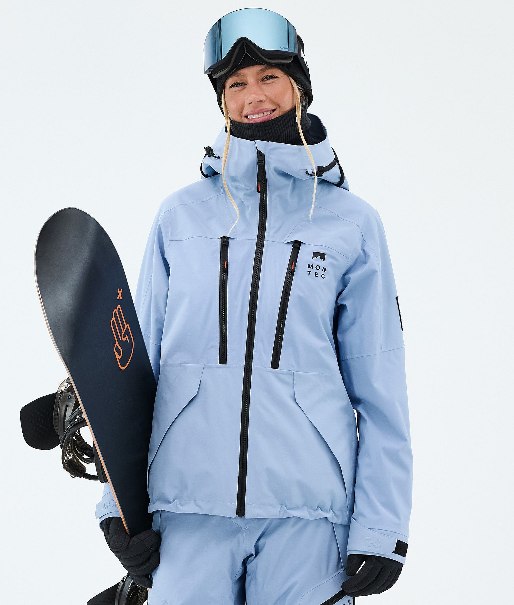 Montec Sentinel W スノーボードジャケット レディース Light Blue