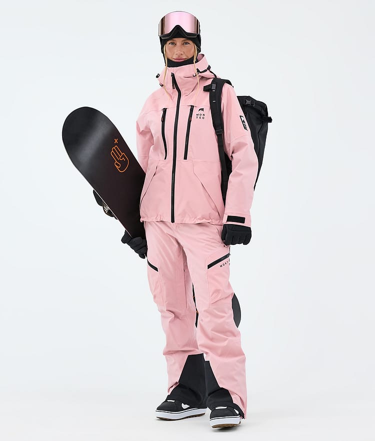 Sentinel W Giacca Snowboard Donna Soft Pink, Image 2 of 9