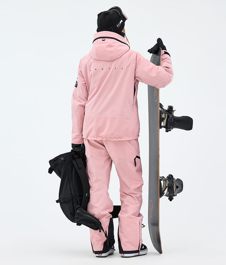 Sentinel W Giacca Snowboard Donna Soft Pink, Image 3 of 9