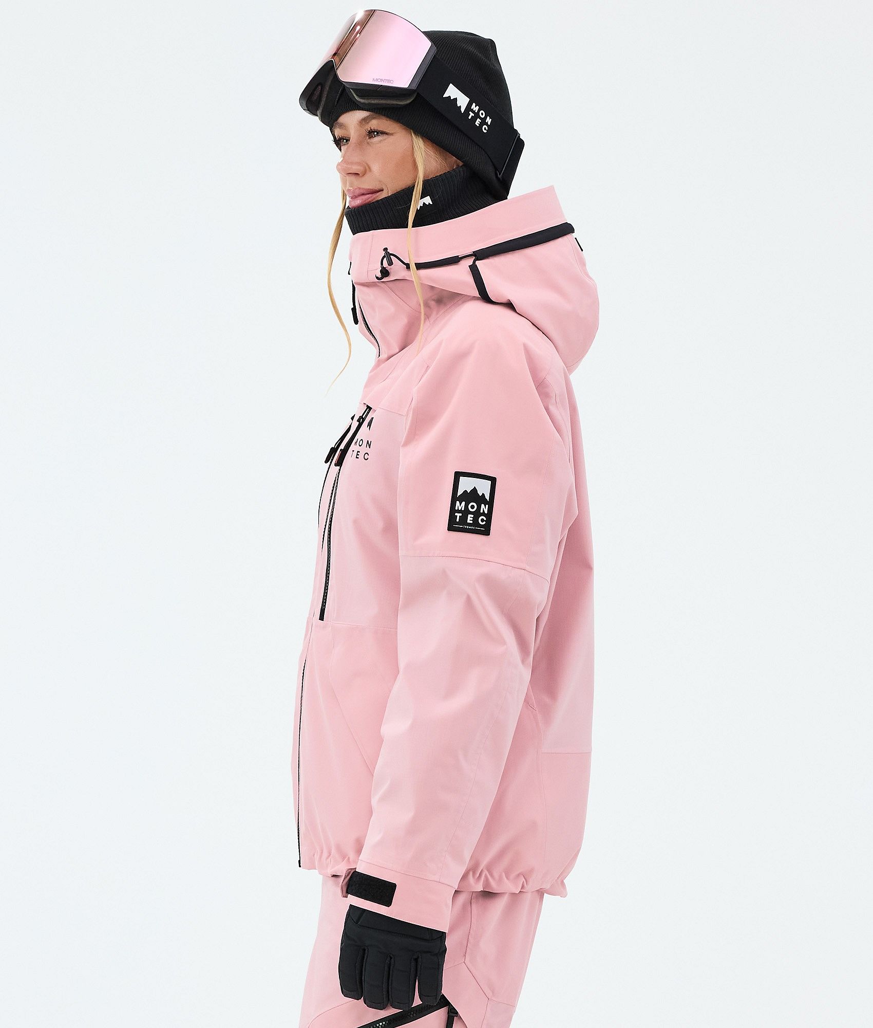 Montec Sentinel W Snowboard Jacket Women Soft Pink | Montecwear.com