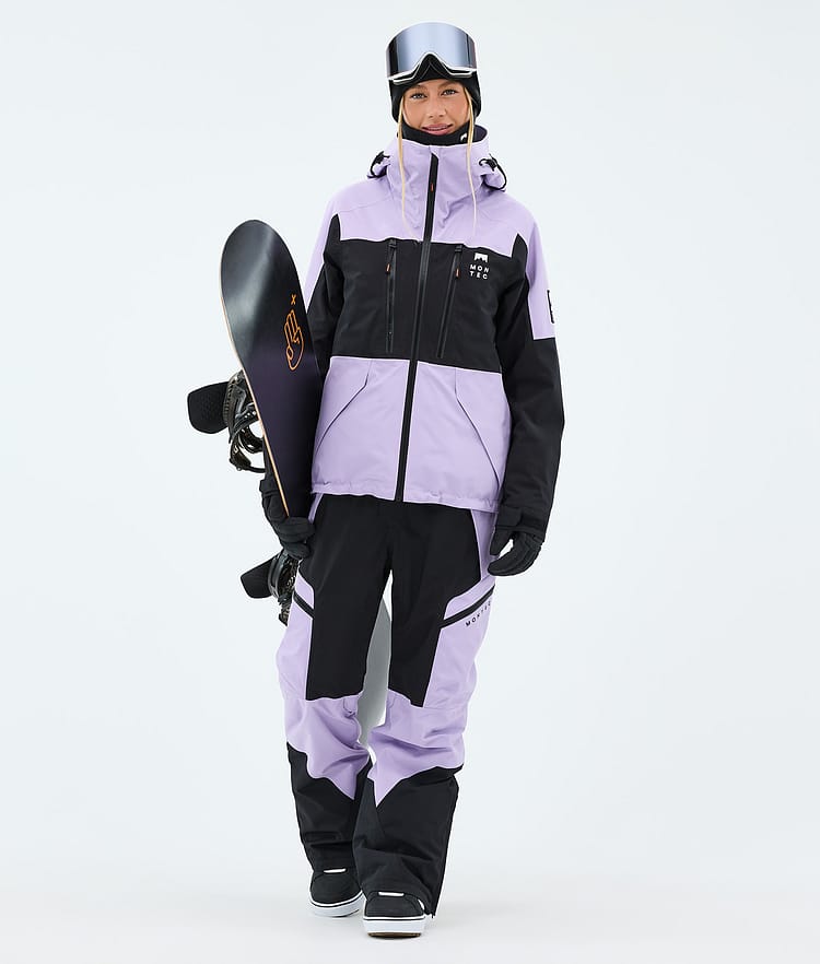 Sentinel W Giacca Snowboard Donna Faded Violet/Black, Image 2 of 9