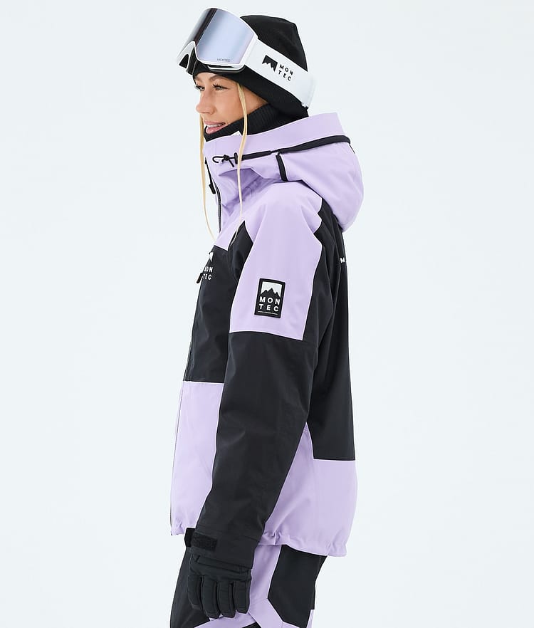 Sentinel W Giacca Snowboard Donna Faded Violet/Black, Image 5 of 9