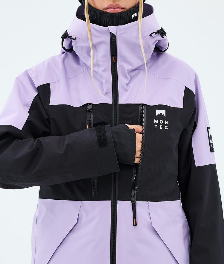Sentinel W Giacca Sci Donna Faded Violet/Black, Image 8 of 9