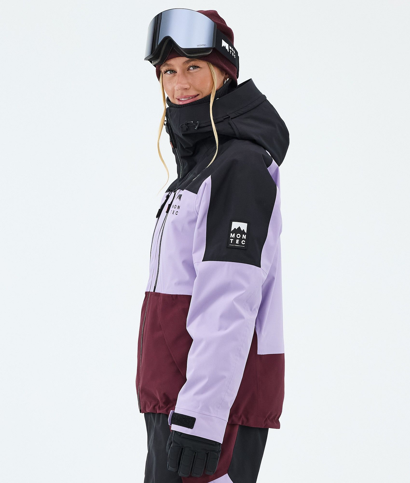 Montec Sentinel W スキージャケット レディース Black/Faded Violet