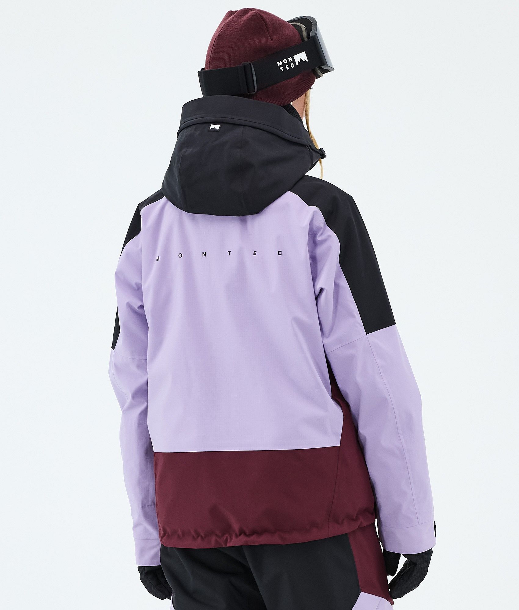 スキーウェア　ANTHEM ジャケットとパンツセット 紫と黒 Montec Sentinel W スキージャケット レディース Black/Faded Violet