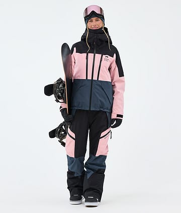 Sentinel W Outfit Snowboard Donna Black/Soft Pink/Metal Blue