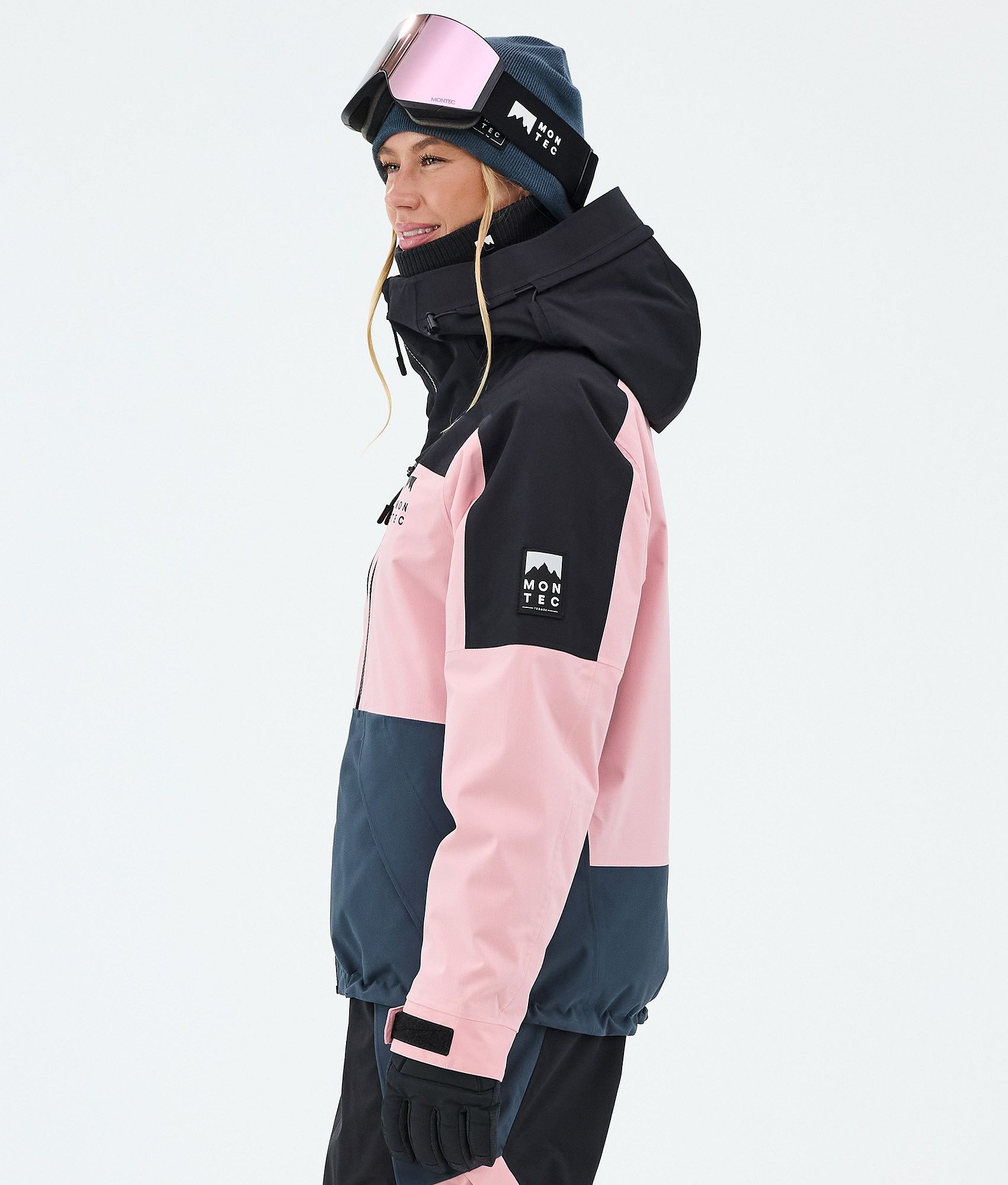 Montec Sentinel W スキージャケット レディース Black/Soft Pink