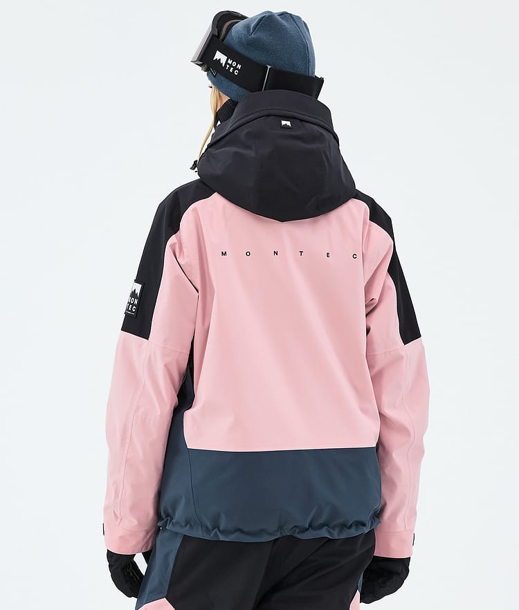 Sentinel W Giacca Snowboard Donna Black/Soft Pink/Metal Blue, Image 6 of 9