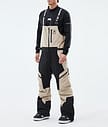 Montec Dozer Kalhoty na Snowboard Pánské Sand/Black