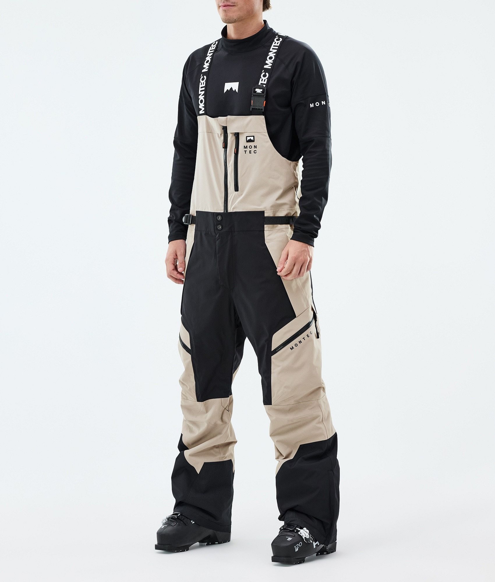 Montec Dozer スキーパンツ メンズ Sand/Black - サンド | Montecwear.com