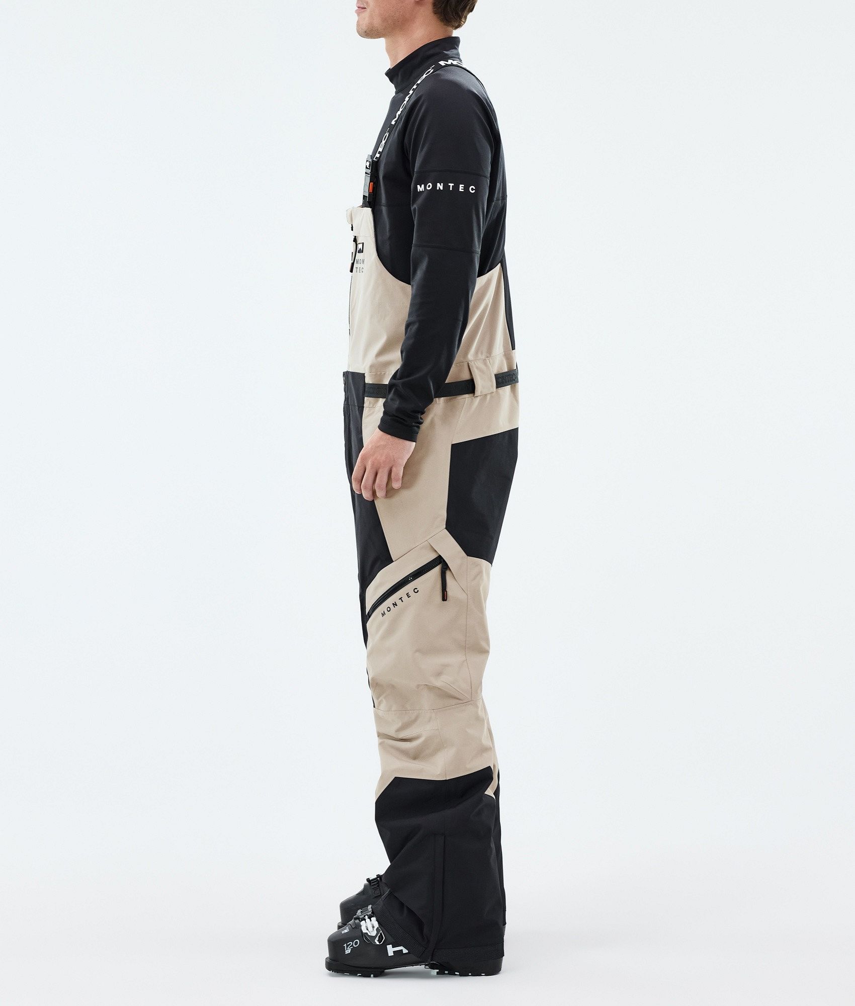 Montec Dozer スキーパンツ メンズ Sand/Black - サンド | Montecwear.com