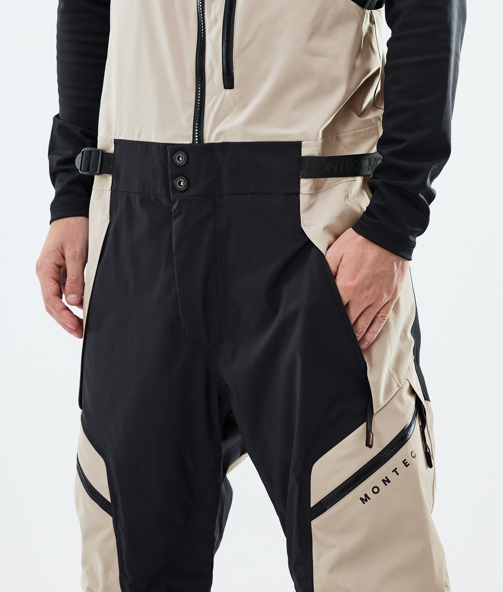Montec Dozer スノボ パンツ メンズ Sand/Black - サンド | Montecwear.com