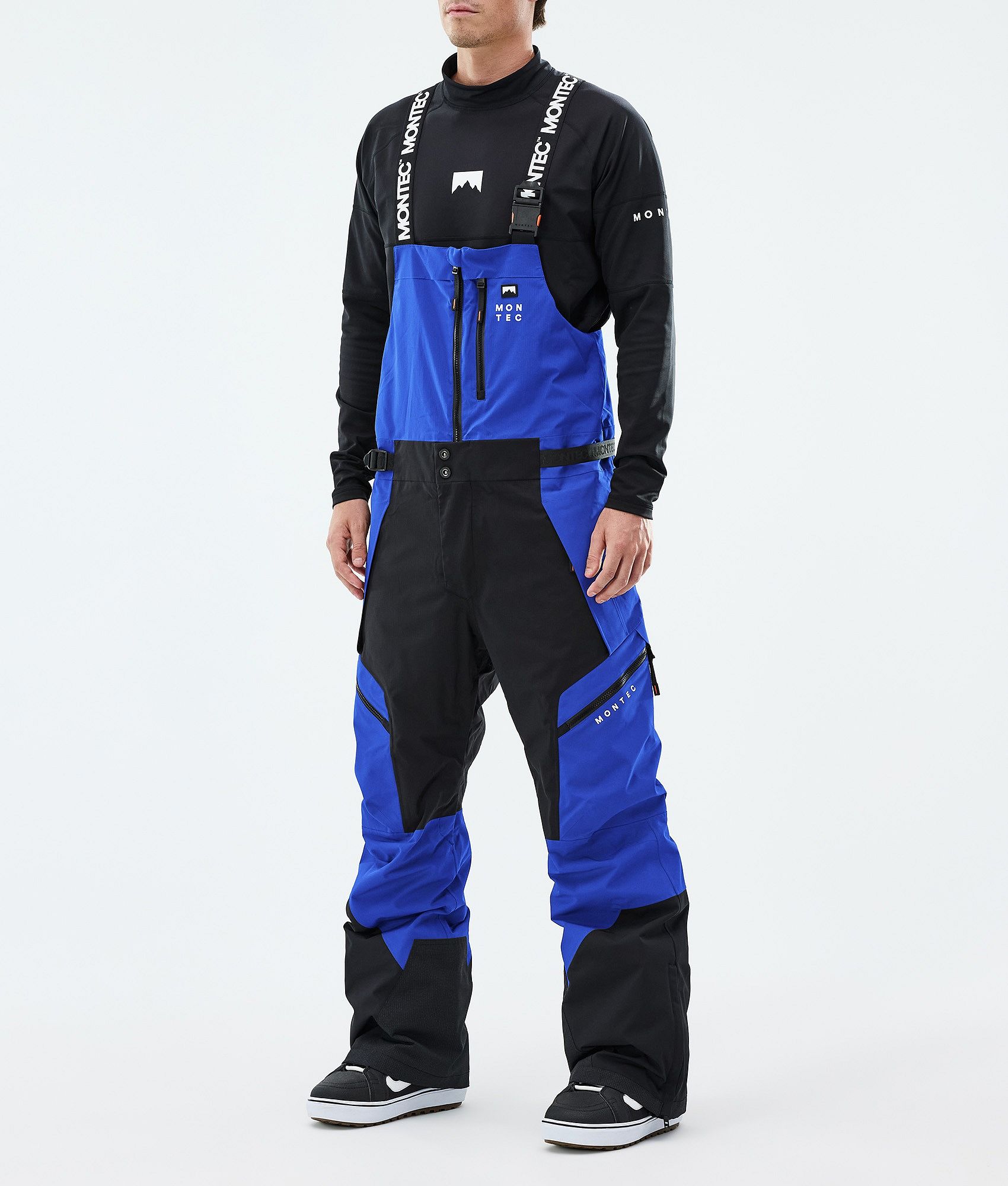 Montec Dozer スノボ パンツ メンズ Cobalt Blue/Black - ブルー