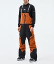 Montec Dozer Kalhoty na Snowboard Pánské Burned Orange/Black