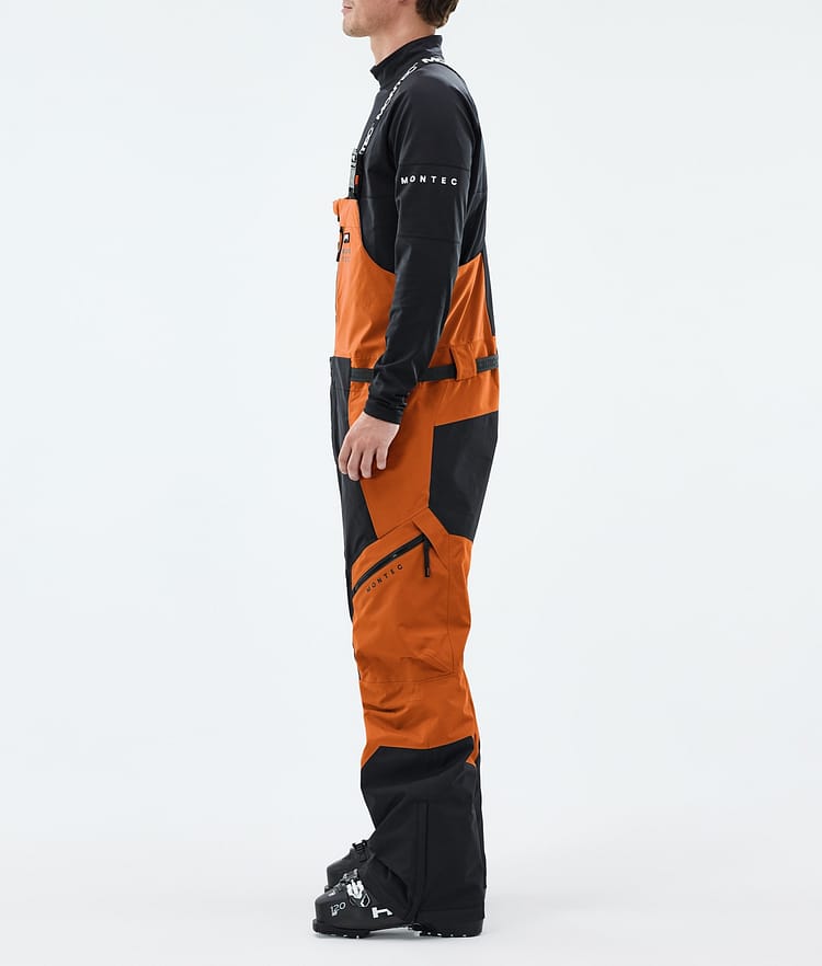 Dozer Lyžařské Kalhoty Pánské Burned Orange/Black, Image 2 of 6