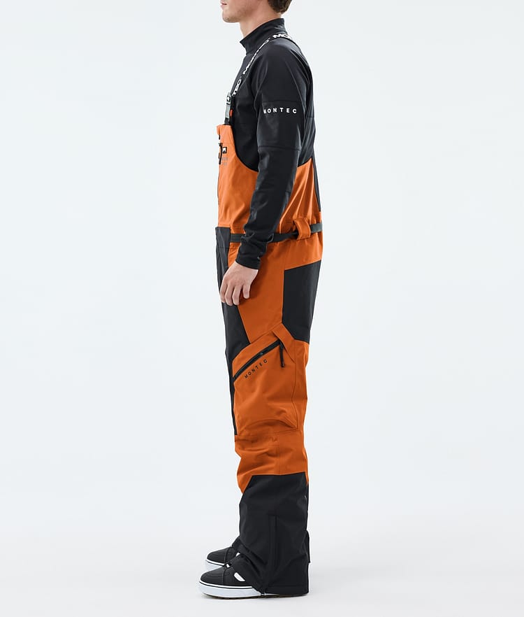 Dozer Kalhoty na Snowboard Pánské Burned Orange/Black, Image 2 of 6
