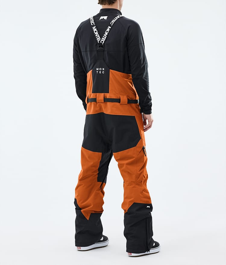 Dozer Kalhoty na Snowboard Pánské Burned Orange/Black, Image 3 of 6