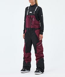 Montec Dozer W Snowboard Pants Women Burgundy/Black