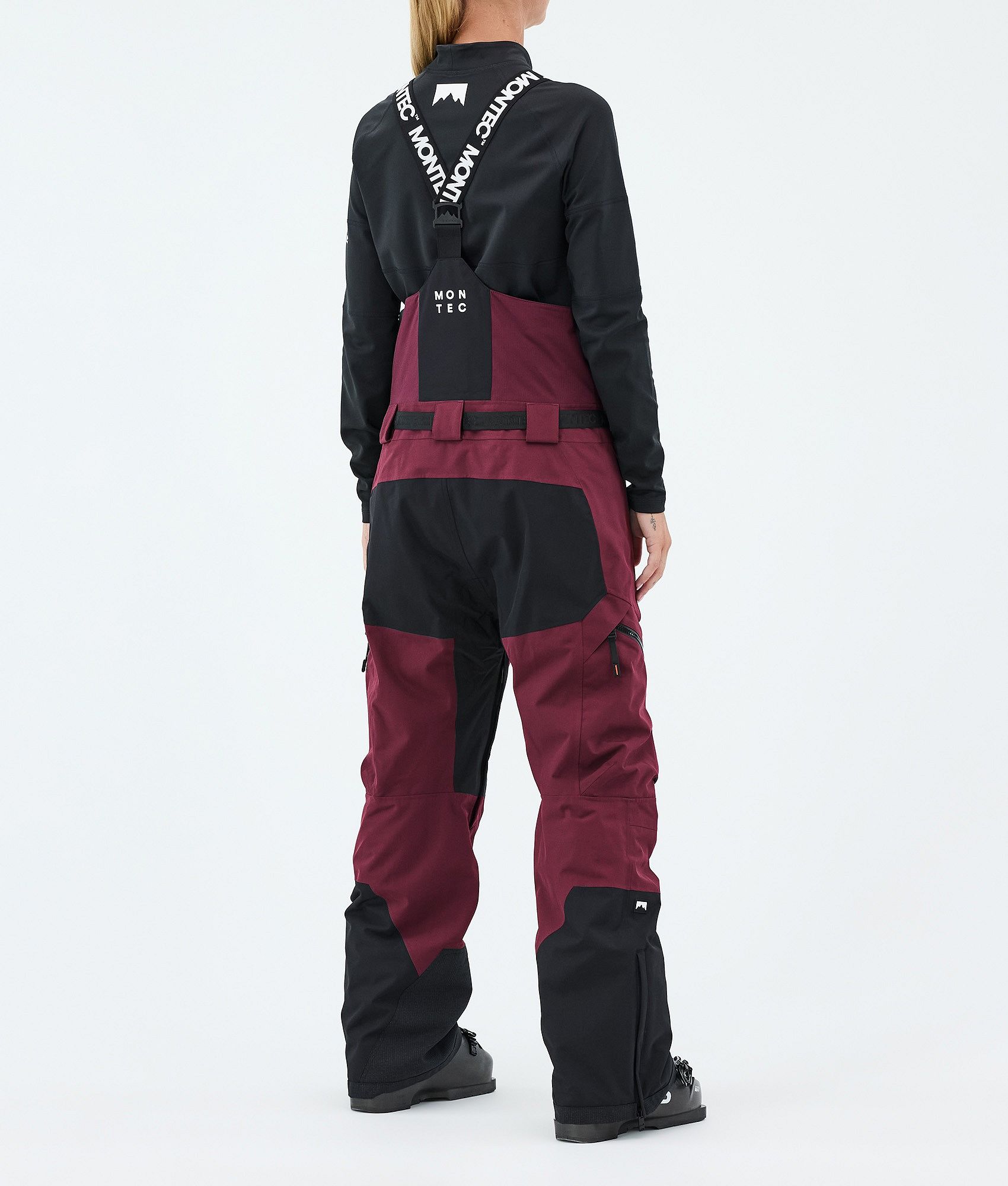 Montec Dozer W スキーパンツ レディース Burgundy/Black