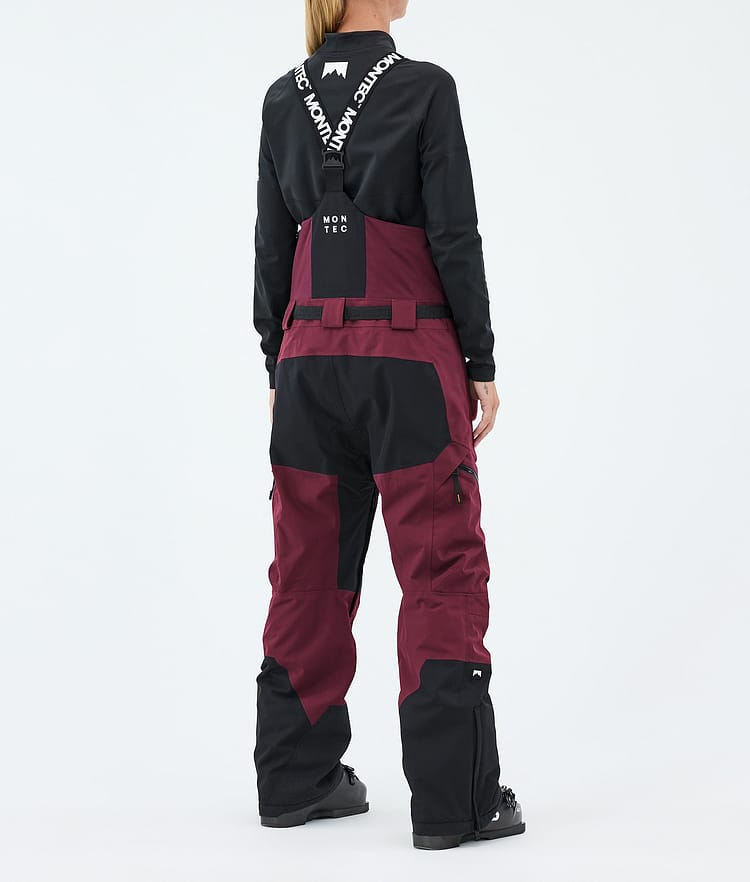 Dozer W Skibukser Dame Burgundy/Black, Image 4 of 7