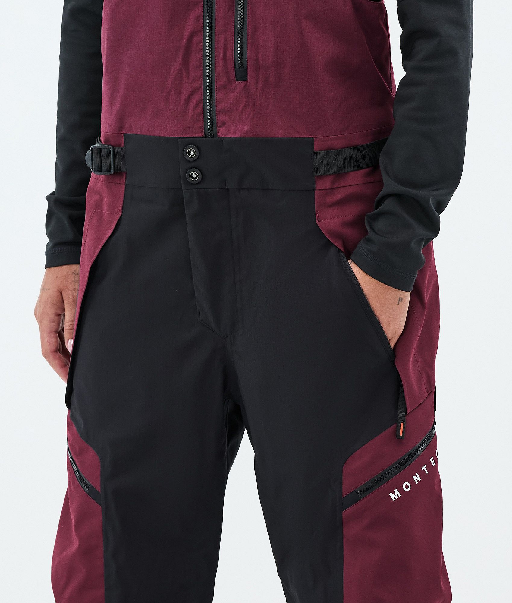 Montec Dozer W スキーパンツ レディース Burgundy/Black