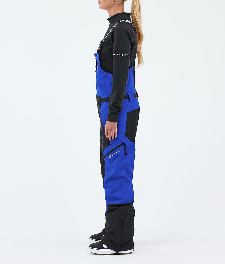 Dozer W Snowboardbukse Dame Cobalt Blue/Black, Image 3 of 7