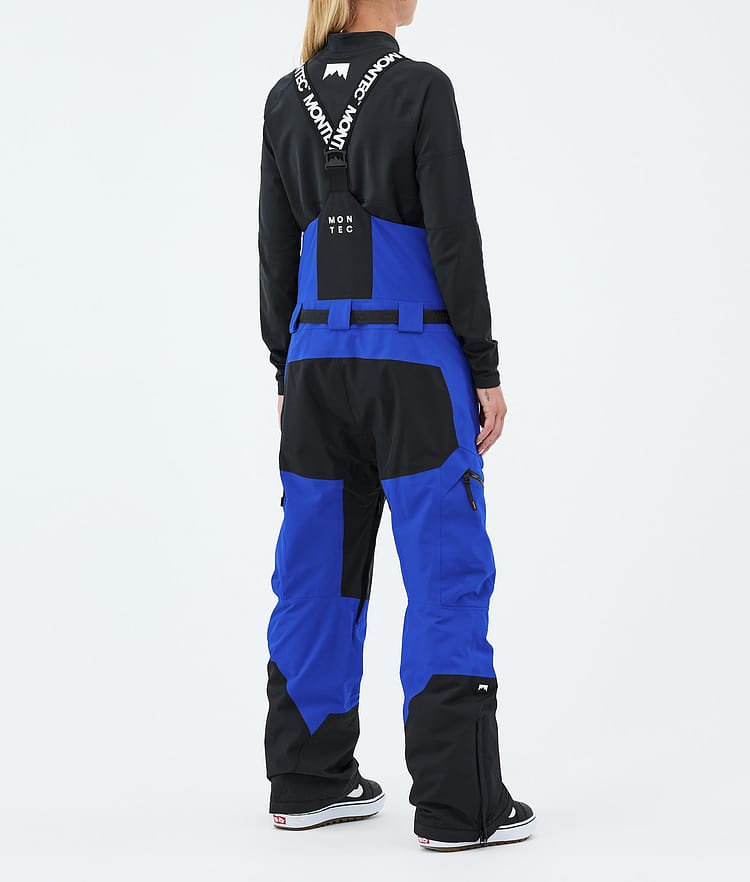 Dozer W Snowboardbukse Dame Cobalt Blue/Black, Image 4 of 7