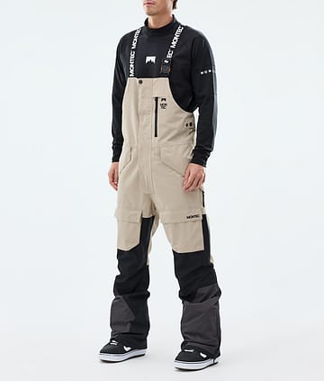 Fawk Kalhoty na Snowboard Pánské Sand/Black/Phantom
