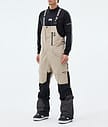 Montec Fawk Kalhoty na Snowboard Pánské Sand/Black/Phantom