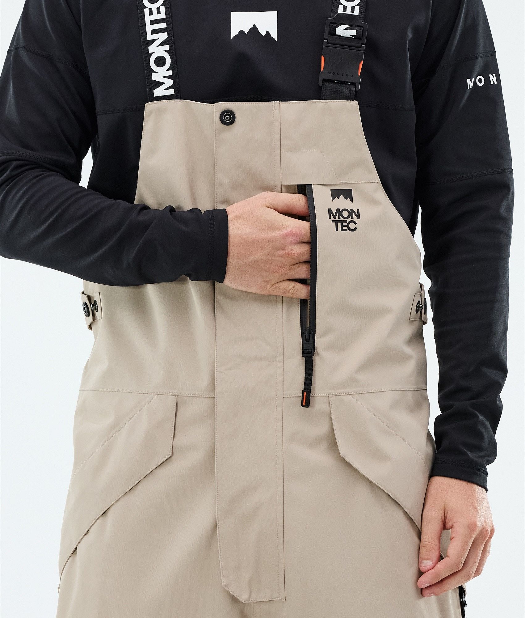 Montec Fawk Snowboard Pants Men Sand/Black/Phantom | Montecwear.com