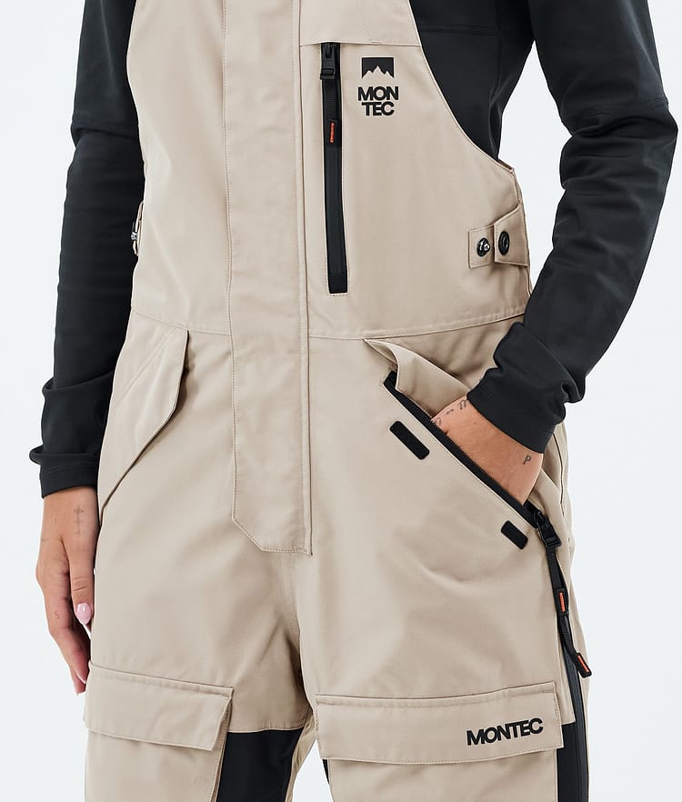 Fawk W Pantaloni Sci Donna Sand/Black/Burgundy, Image 5 of 7