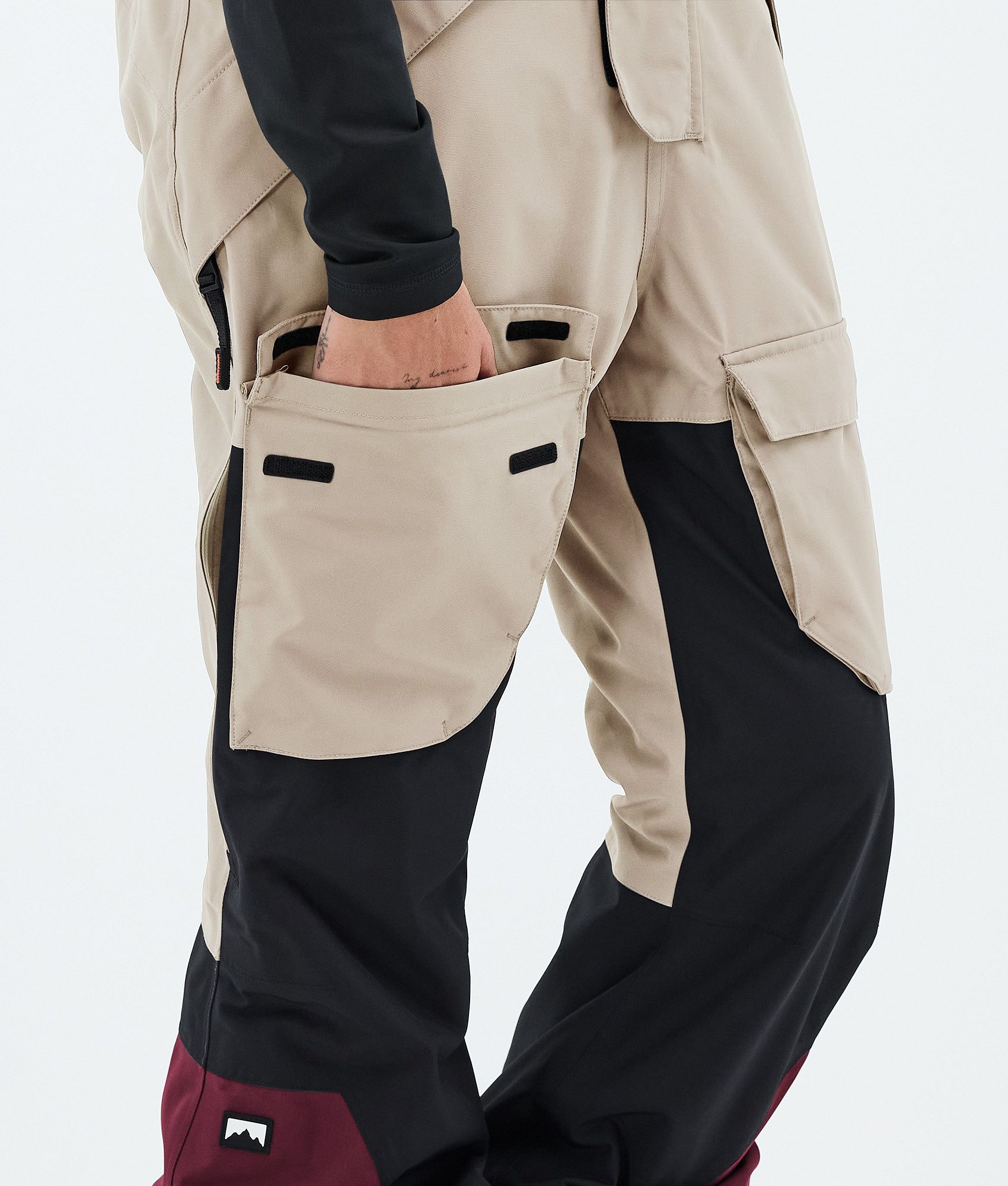 Montec Fawk W スノボ パンツ レディース Sand/Black/Burgundy