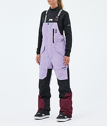 Montec Fawk W Snowboard Broek Dames Faded Violet/Black/Burgundy