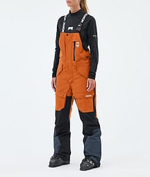 Montec Fawk W Ski Pants Women Burned Orange/Black/Metal Blue