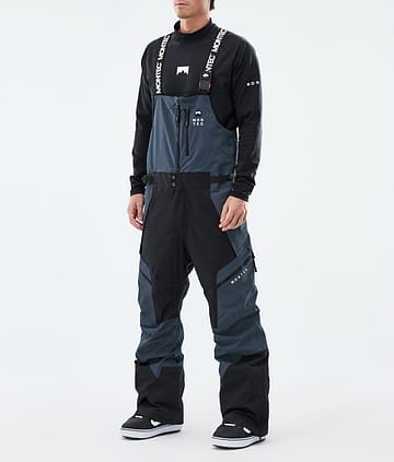 Dozer Pantalon de Snowboard Homme Metal Blue/Black