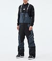 Montec Dozer Kalhoty na Snowboard Pánské Metal Blue/Black