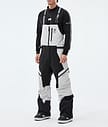 Montec Dozer Kalhoty na Snowboard Pánské Light Grey/Black