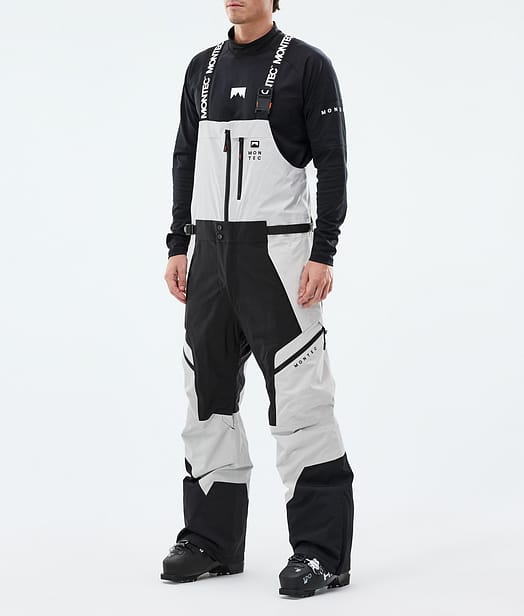 Dozer Ski Pants Men Light Grey/Black