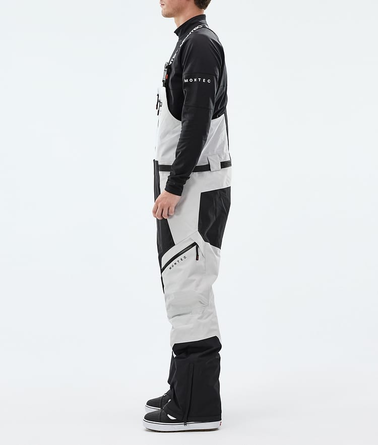 Dozer Snowboardhose Herren Light Grey/Black, Image 2 of 6