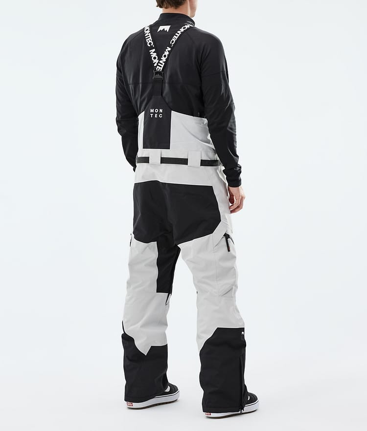Dozer Snowboardhose Herren Light Grey/Black, Image 3 of 6