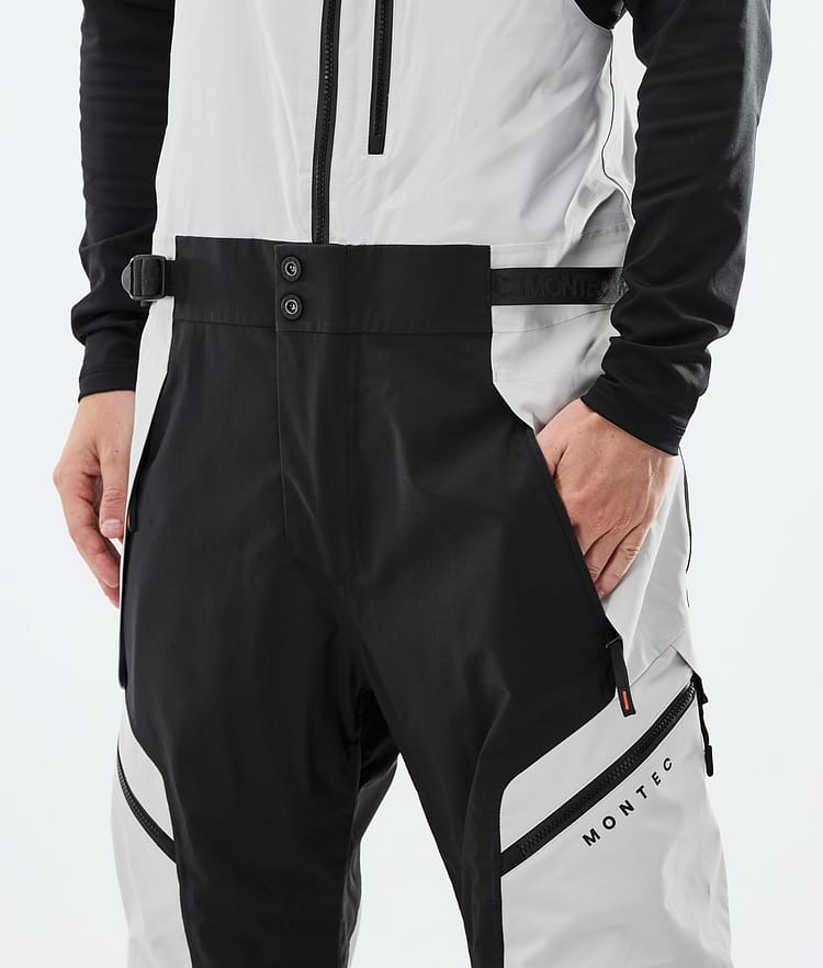 Dozer Snowboardhose Herren Light Grey/Black, Image 4 of 6