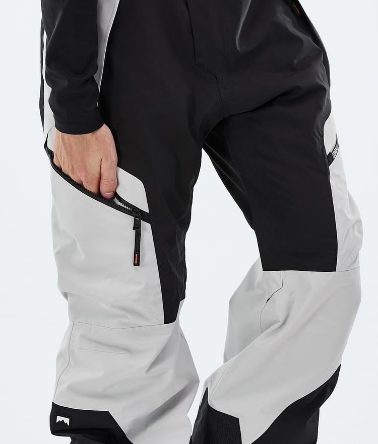 Dozer Snowboardhose Herren Light Grey/Black, Image 6 of 6