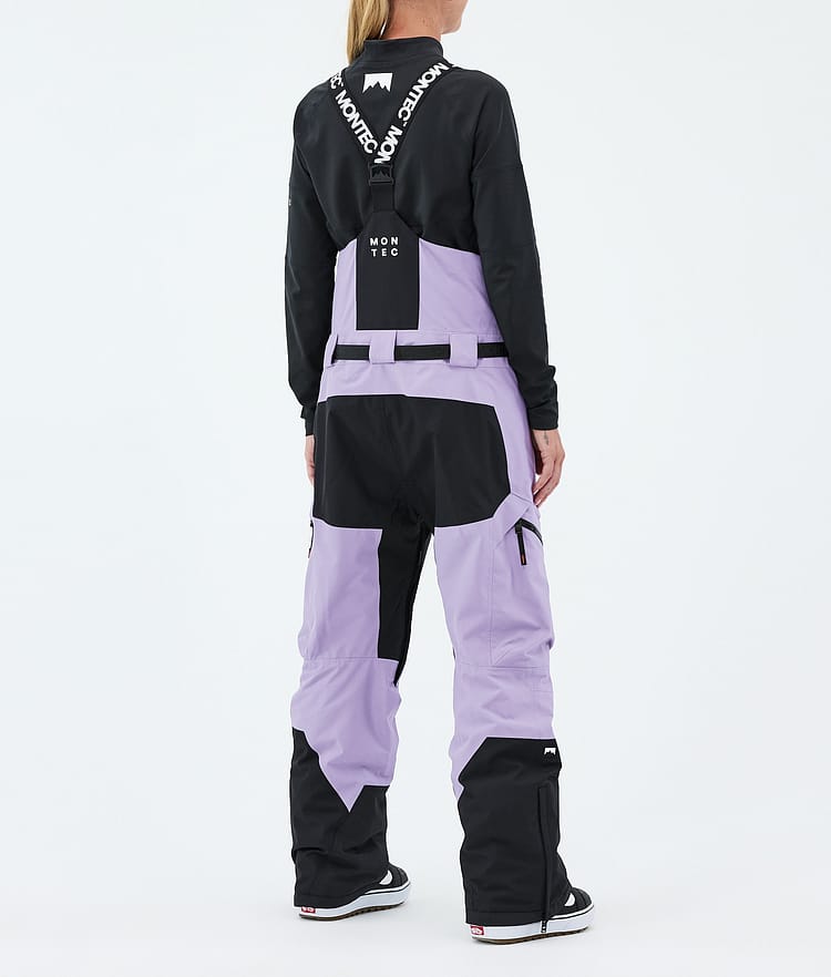 Dozer W Snowboard Bukser Dame Faded Violet/Black, Image 4 of 7
