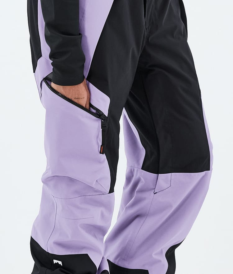 Dozer W Snowboard Bukser Dame Faded Violet/Black, Image 7 of 7